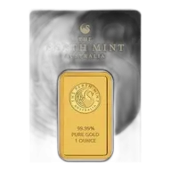 1 Oz Gold Bar - Perth Mint (In Assay Card)