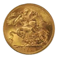 Half Sovereign Gold Coin