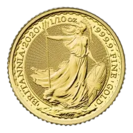 1/10oz Gold Britannia