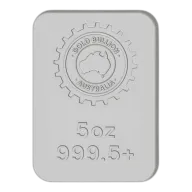 5oz - GBA Silver Cast Bar