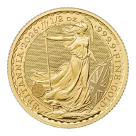 1/2oz Gold Coin Britannia KCIII 2026 UK