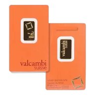 5 Gram Swiss Valcambi Gold Bar