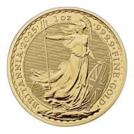 1oz Gold Coin Britannia King Charles III 2025 UK