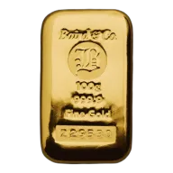 100g Gold Bar Cast 9999