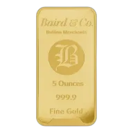 5 oz Gold Bar