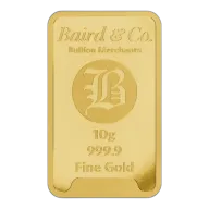 10g Gold Bar Minted 9999