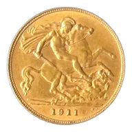 Half Sovereign Gold Coin