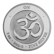 1oz SIlver Round Ganesh UK