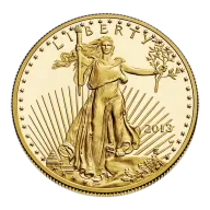 1 oz American Gold Eagle Coin (BU)
