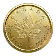 1/10 oz Maple Leaf Gold Coin