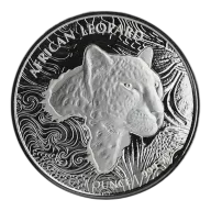 1oz 2019 Republic of Ghana African Leopard