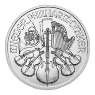 Invest in Europe's Star Performer: The Austrian Silver Vienna 1 oz Fine Silver Philharmonic