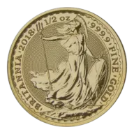 Best Value 1/2oz Gold Britannia Coin | The Royal Mint