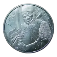 2019 Austria 1.5 Euros Crusader 1 oz .999 Silver Coin