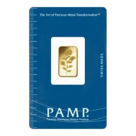 2.5g Rosa Gold Bar | PAMP Suisse