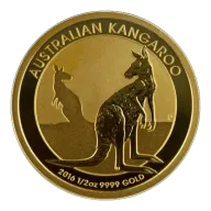 1/2oz Gold Kangaroo Coin | Mixed Years | The Perth Mint