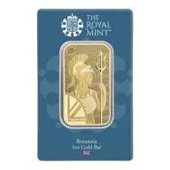 1oz Britannia Gold Bar (New Design) | The Royal Mint