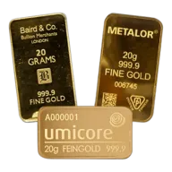 20g Gold Bar | Investment Market
