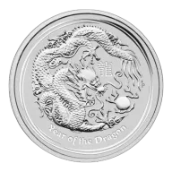 1 oz Perth Mint Dragon 2012 Silver Coin