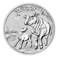1 oz Perth Mint Ox 2021 Silver Coin