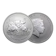 1 oz Perth Mint 2008 Year of the Mouse BU (Series II) Silver Coin
