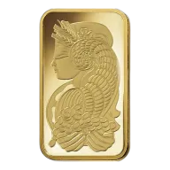 1 oz PAMP Suisse Gold Bar (Open)