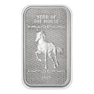 2026 10 oz PAMP Year of the Horse Pure Silver Bar .999