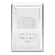 1 Kilo Silver Bar