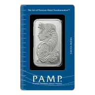 50g PAMP Silver Minted Fortuna Bars