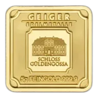 5g Geiger Original Gold Bar