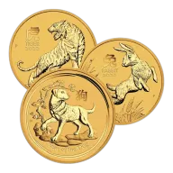 2 oz Perth Mint Lunar Gold Coin