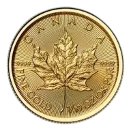 1/10 oz 2026 Canadian Maple Leaf Gold Coin | Royal Canadian Mint