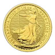 1/4 oz 2025 Britannia Gold Coin | The Royal Mint