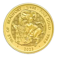 1/4 oz 2023 Tudor Beasts: The Yale of Beaufort Gold Coin | The Royal Mint