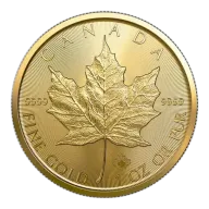 1 oz Random Year Canadian Maple Leaf Gold Coin | Royal Canadian Mint