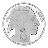 1 oz Buffalo Silver Round | Silvertowne Mint