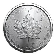 1 oz Random Year Canadian Maple Leaf Silver Coin | Royal Canadian Mint