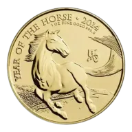 UK Gold Year of the Horse, 1 oz - 2014