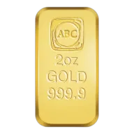 2oz ABC Bullion Cast Bar Gold