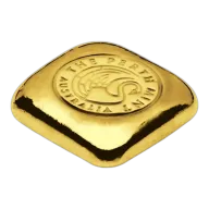 1 oz perth mint gold cast bar