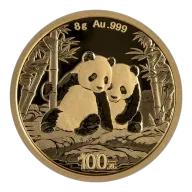 8g China Panda Gold Coin | 2026