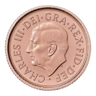 Memorial Half Sovereign Charles III Gold Coin | 2022