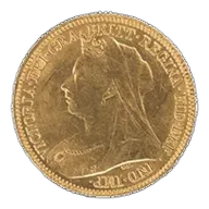 Victoria Old Head Half Sovereign