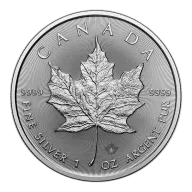 1 oz Maple Leaf Silver Coin