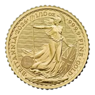 1/10 oz Britannia Charles III Gold Coin | 2026