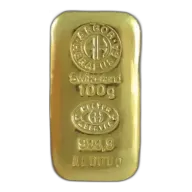 100g Gold Bar | Argor Heraeus | Casted