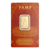 5g Gold Bar | PAMP | Buddha