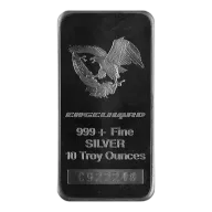 10 OZ SILVER BAR ENGELHARD