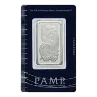 1 OZ PLATINUM BAR PAMP