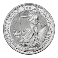 1 oz Great Britain Platinum Britannia - .9995 Fine Platinum
